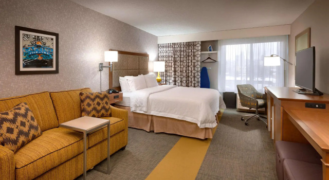 Двухместный номер Standard Hampton Inn Salt Lake City Downtown