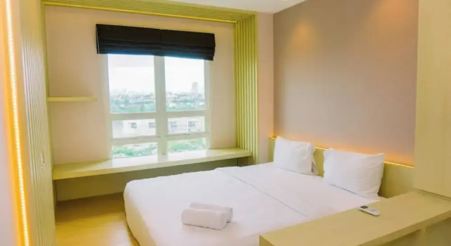 Апартаменты Comfortable And Modern Look 1Br At Citralake Suites Apartment