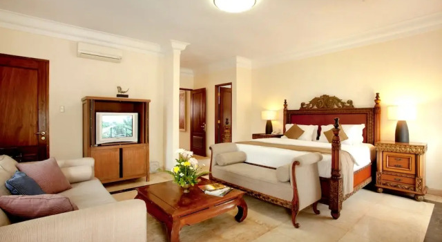 Двухместная вилла с видом на бассейн The Cangkringan Jogja Villas & Spa