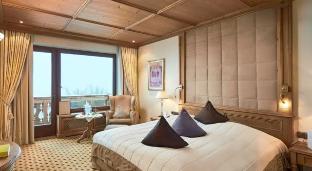 Одноместный номер Standard с видом на горы Hotel Singer   Relais & Châteaux