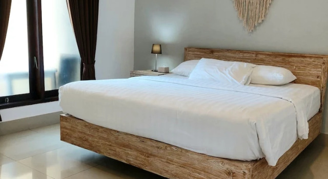Номер Standard с балконом и с красивым видом из окна Radha Bali Hotel