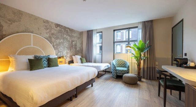 Трёхместный номер Deluxe Leonardo Hotel Breda City Center