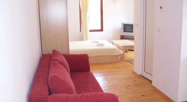 Студия Luxury c 1 комнатой с балконом и с видом на горы Apartments Four Leaf Clover Bansko to rent