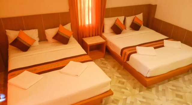 Семейное бунгало Kaibae Hut Resort