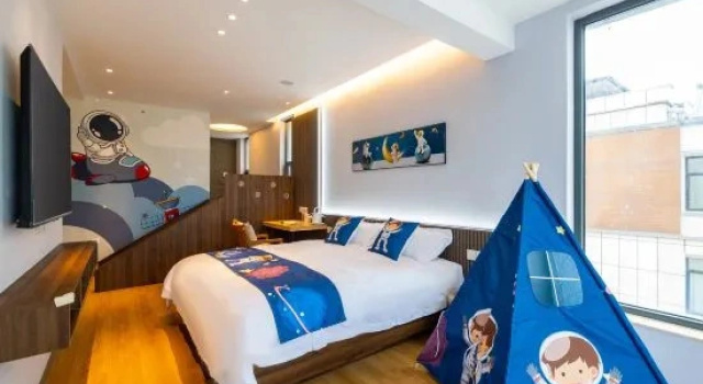 Двухместный семейный люкс Zhongze Xiyou Homestay