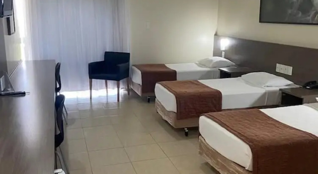 Трёхместный номер Superior Class Hotel Passos Rio Grande Portal da Canastra