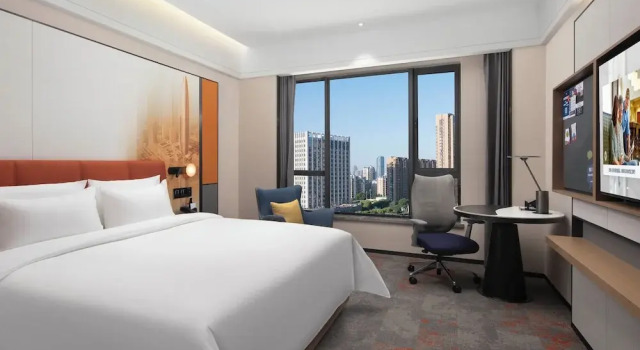 Двухместный номер Standard с видом на город Hampton by Hilton Ningbo Yinzhou City