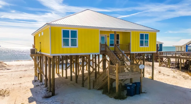 Transparent Sea - 105 Tampico 4 Bedroom Home by RedAwning, Boek Vakantiehuis Dauphin Island Alabama