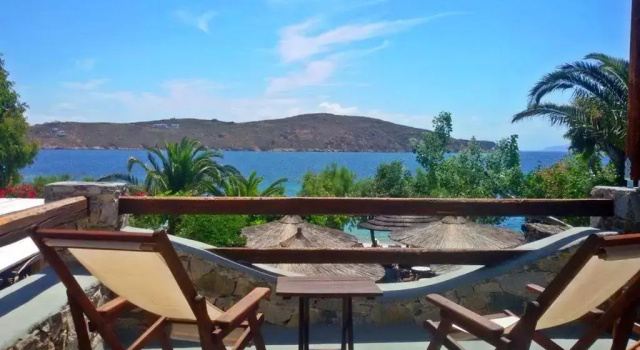 Люкс Deluxe с видом на море Vassilia on the beach Serifos