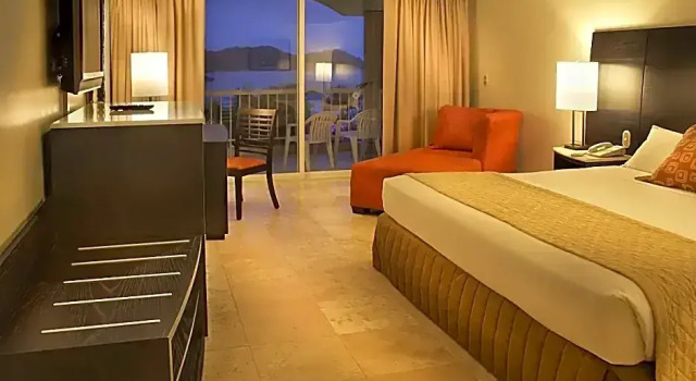 Номер Deluxe с балконом и с видом на океан Azul Ixtapa Resort - Все включено