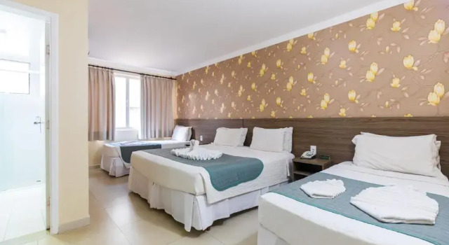 Четырёхместный номер Luxury Cataratas Park Hotel e Eventos