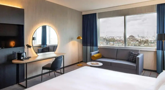 Двухместный номер Privilege с видом на парк Mercure Antwerp City South