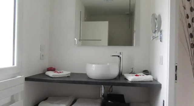Двухместный номер Standard с видом на бассейн Gîte & Chambres dHôtes - Le Petit Bali