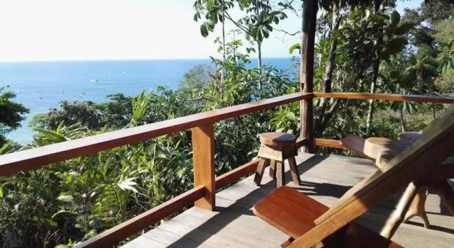 Шестиместный номер Standard с частичным видом на море Sunset Lodge
