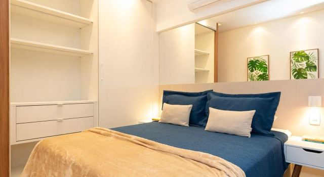 Studio Frente Mar Em Copacabana | A 3806/1203