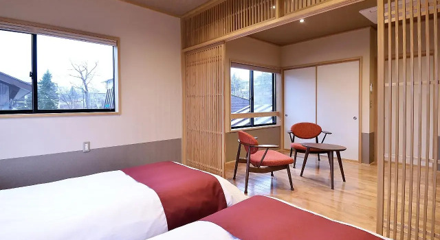 Akakura Onsen Ryokan Okayama, Prenota Hotel Myoko Niigata