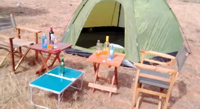 Amanya Double Pitch Tent With Mt Kilimanjaro View, Rezervovat Kemp Hotely v Nakuru s parkováním, Parkování
