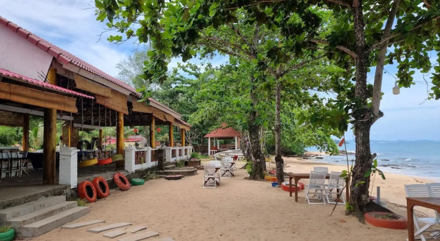 Семейный номер Standard c 1 комнатой с видом на сад Vung Bau Resort