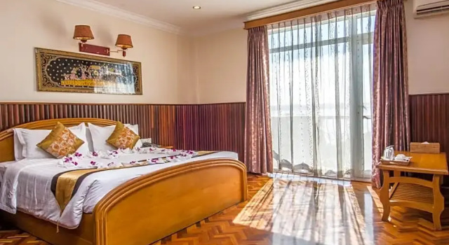 Deluxe dobbelt værelse Ayarwaddy River View Hotel