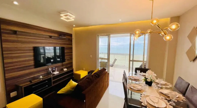 Topíssimo apartamento beira mar praia do morro