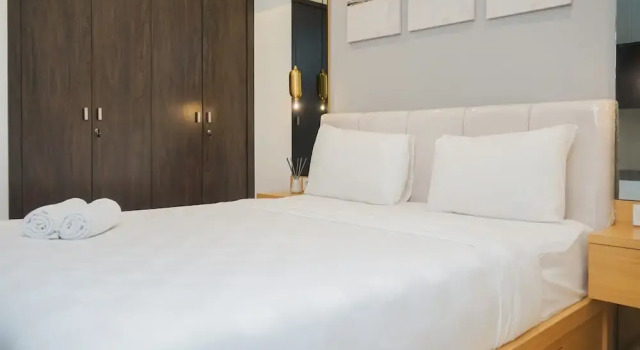 1Br Apartment With Comfortable Design At Branz Bsd City, Book Apartment Legok West Java