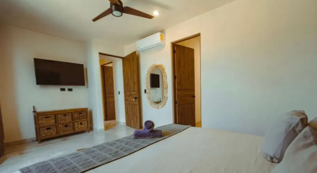 Modern 2BR Oasis With Pool Views at Chaan Ha, Rezerwuj Hotel Hotele w Quintana Roo z parkingiem, Parking
