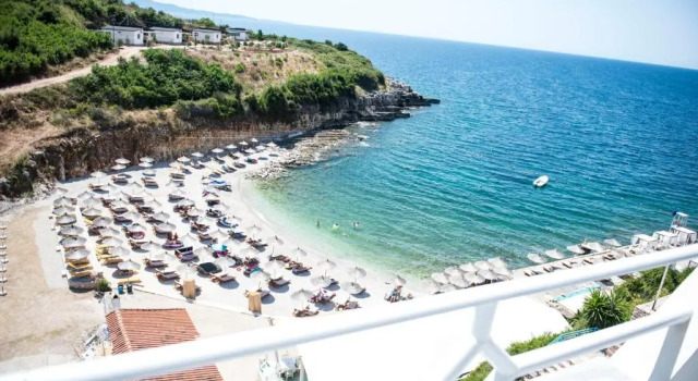 Двухместный номер Standard с видом на море Heaven Beach Sarandë