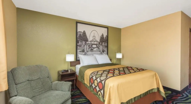 Двухместный номер Standard Super 8 by Wyndham Farmington