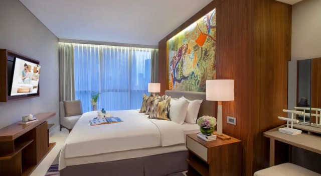 Premier Doppel Zimmer 1 Schlafzimmer Ascott Sudirman Jakarta