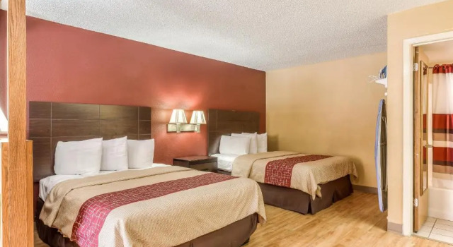 Четырёхместный номер Standard Red Roof Inn Amarillo West