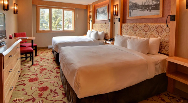 O podwyższonym standardzie pokój Banff Ptarmigan Inn