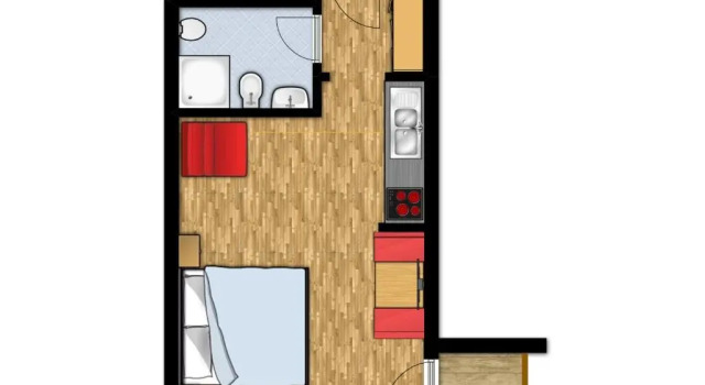 Студия Apartments Lasteis
