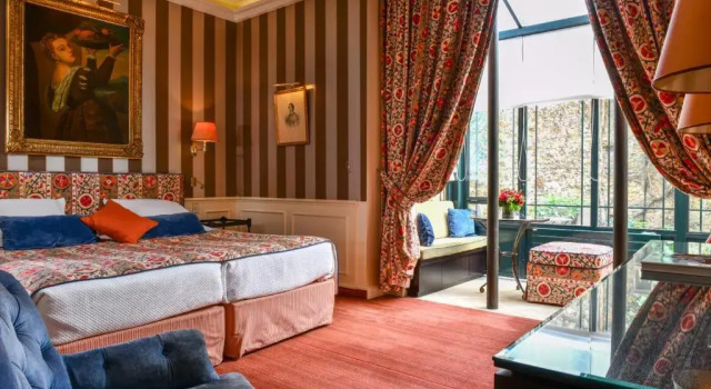 Полулюкс с видом на сад Hôtel de lAbbaye