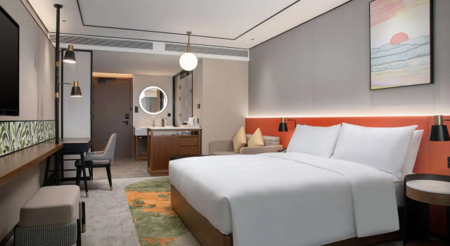 Номер Standard с видом на город Hilton Garden Inn Beihai Railway Station