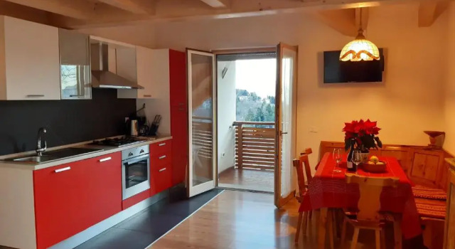 Апартаменты Мансарда с 3 комнатами Cortalta Mountain Lodge - Appartamenti con giardino