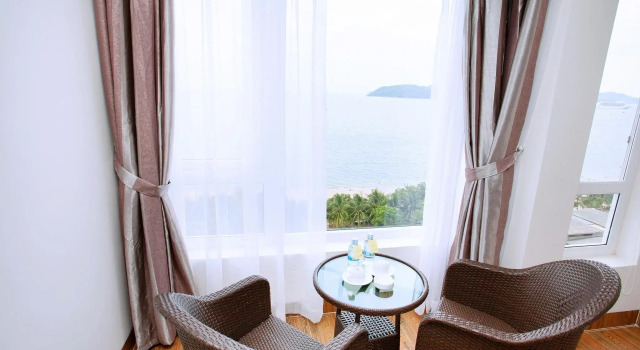 Номер Deluxe с видом на море Euro Star Hotel