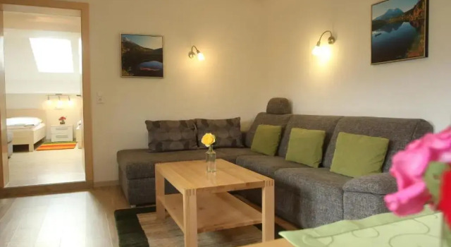 Апартаменты c 1 комнатой с балконом Apartmenthaus Dornröschen