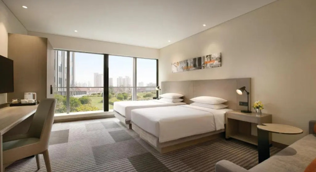 Двухместный номер с видом на сад Hyatt Place Shanghai Tianshan Plaza
