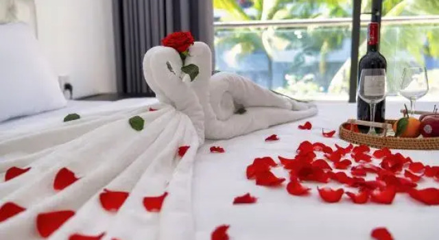 Двухместный номер Deluxe с балконом Hana Hotel Sonasea Night Market Phu Quoc