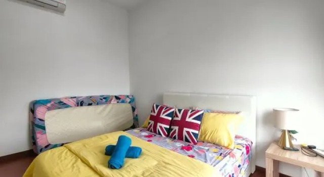 Люкс #GA4, Comfy 2R2B Modern High-Floor Retreat