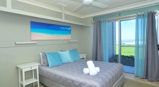 Апартаменты Цокольный этаж с 2 комнатами с красивым видом из окна Lennox Head Beachfront Apartments