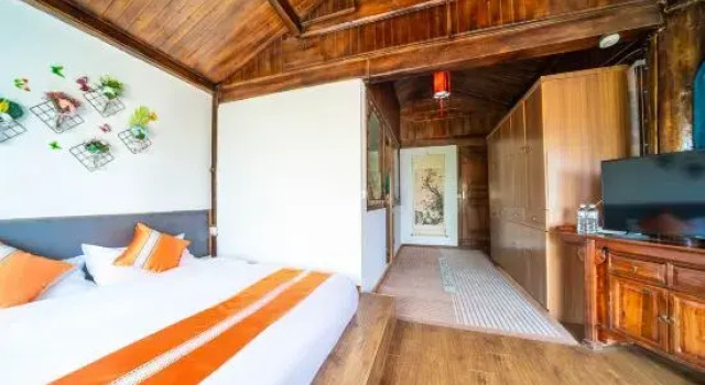 Camera familiare Standard con balcone e con vista Lijiang Three Wells Inn