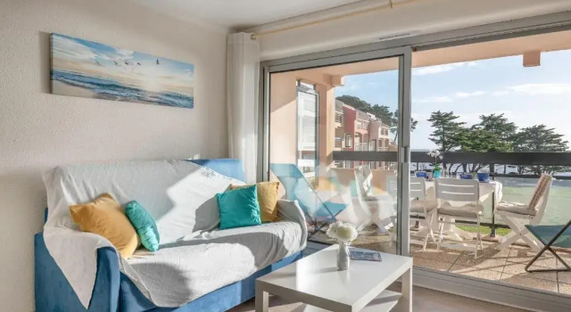 FACE A LA MER! Appartement pour 4 personnes a Pornic, Забронировать Апартаменты/квартира Отели в центре Порник, в центре