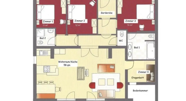 Апартаменты с видом на горы All Seasons Lodge by All in One Apartments