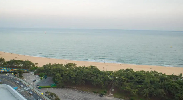 Camera doppia familiare Standard con vista sull'oceano ibis budget Ambassador Busan Haeundae