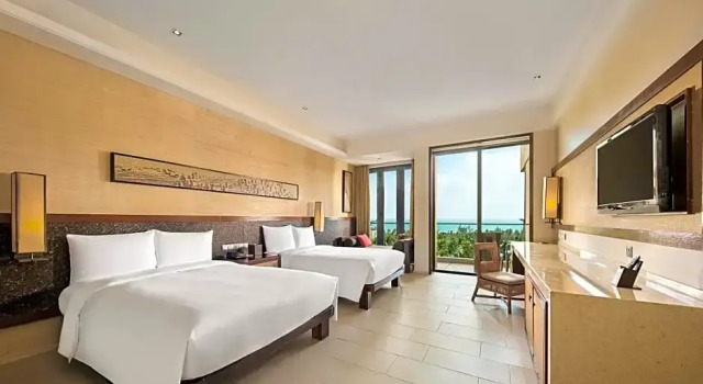 Номер Standard oceanfront Fairmont Sanya Haitang Bay