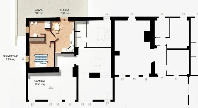 Апартаменты c 1 комнатой Olea Dei Holiday Apartments