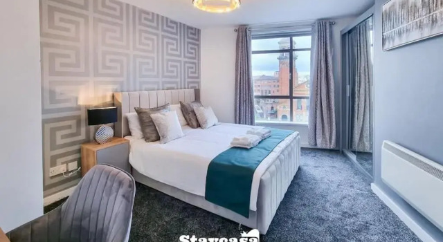 Luxury Apartment Canal View Castlefield - Parking, Забронировать Апартаменты/квартира Апартаменты Большого Манчестера, Апартаменты/квартира
