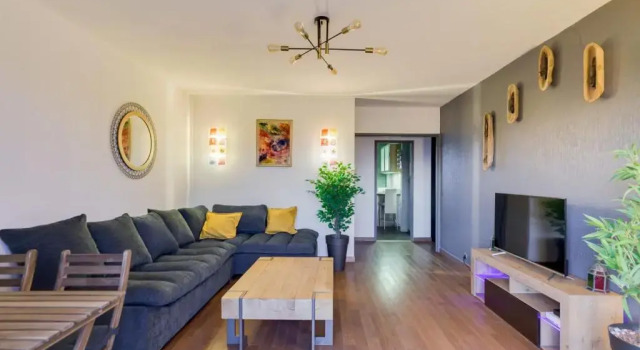 Апартаменты Apartment in residence free parking balcony sunset
