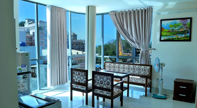 Апартаменты Deluxe с балконом и с видом на море Lotus Apartment Hotel
